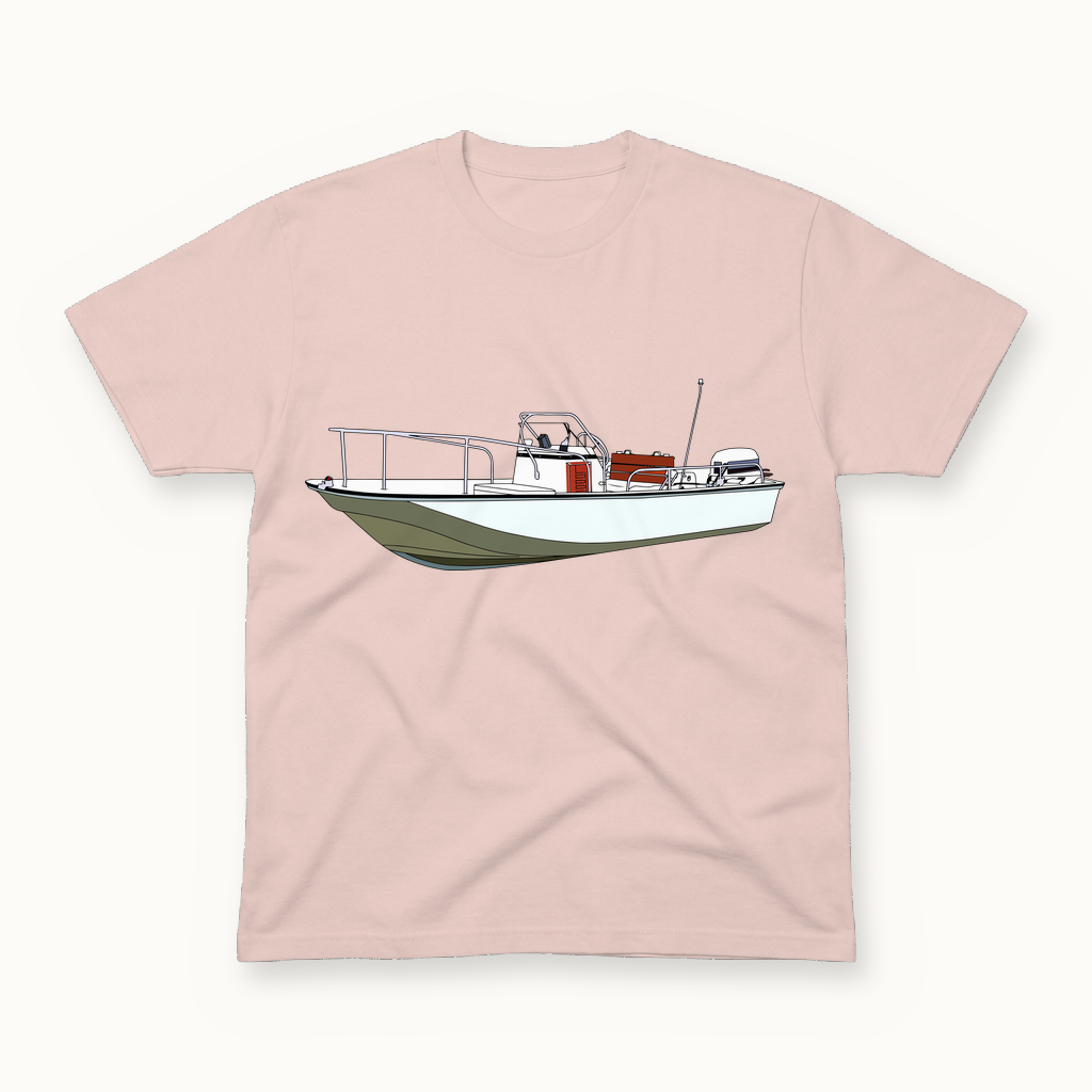 Boston Whaler Tee in shell blush