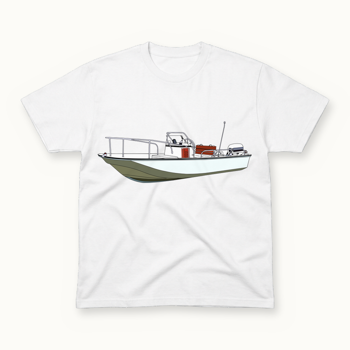 Boston Whaler Tee in white