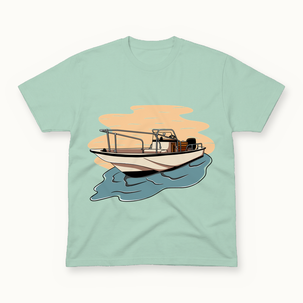 Boston Whaler Classic Tee in seafoam