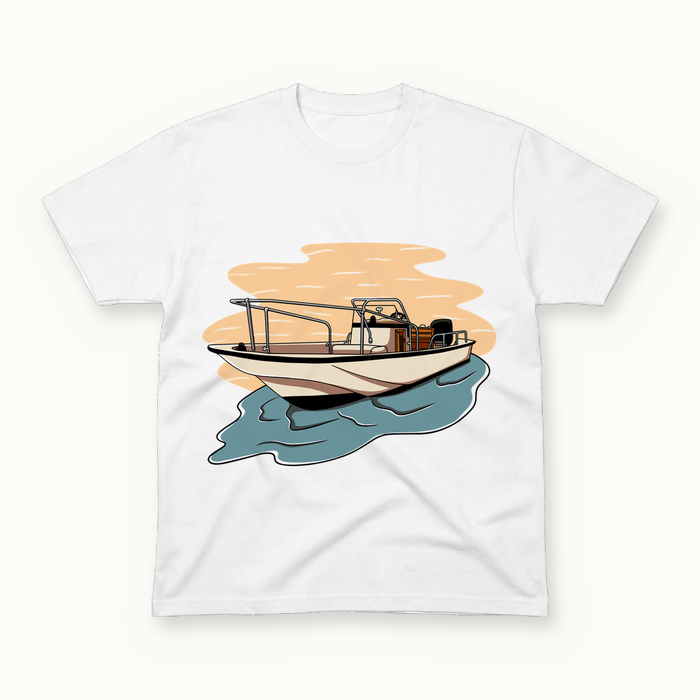 Boston Whaler Classic Tee in white