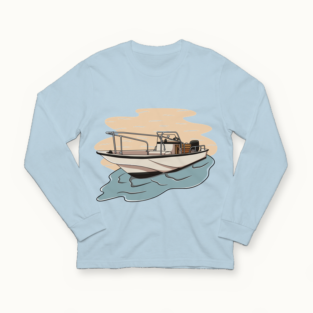 Boston Whaler Long Sleeve in powder blue