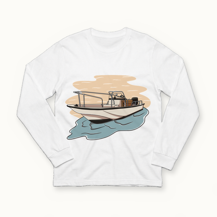 Boston Whaler Long Sleeve in white
