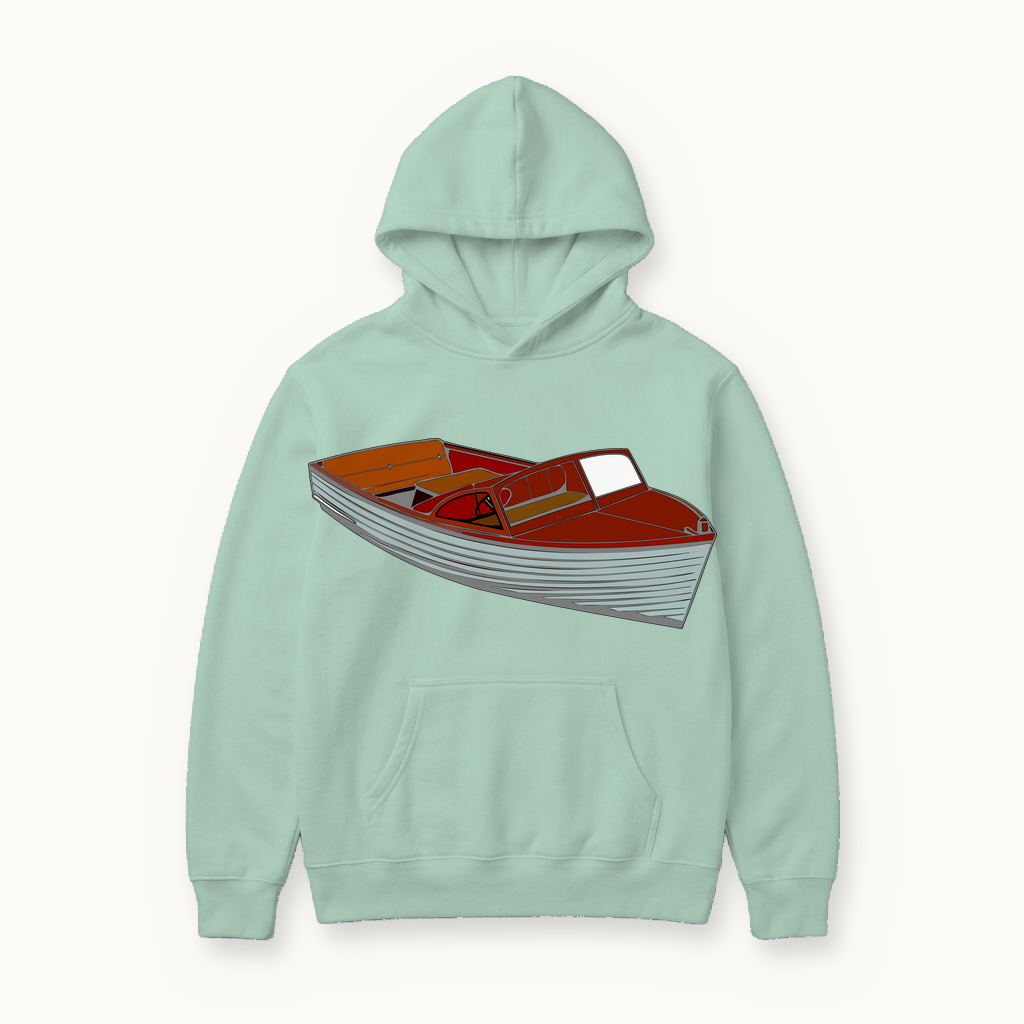 Irwin Hoodie in seafoam