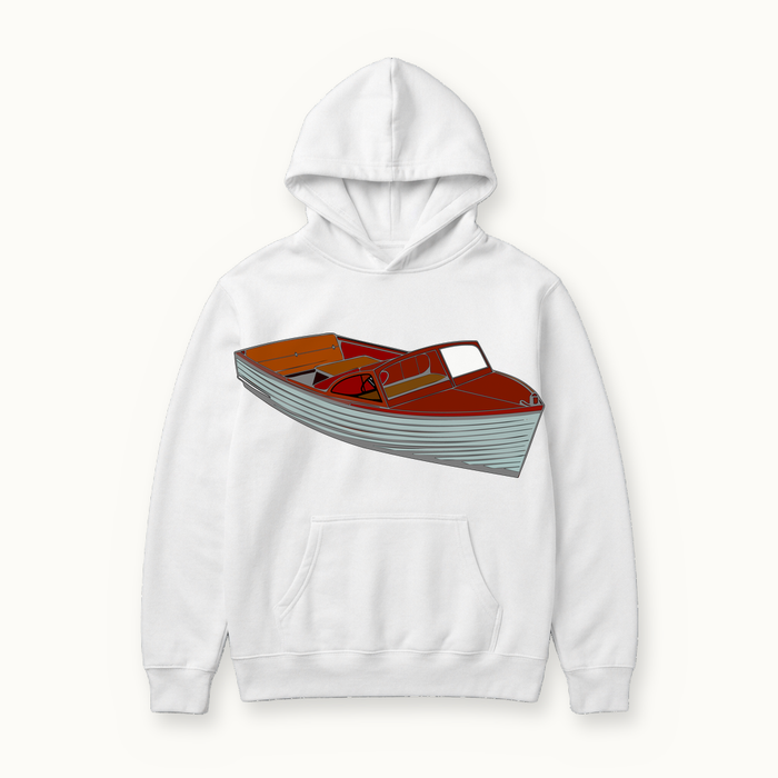 Irwin Hoodie in white