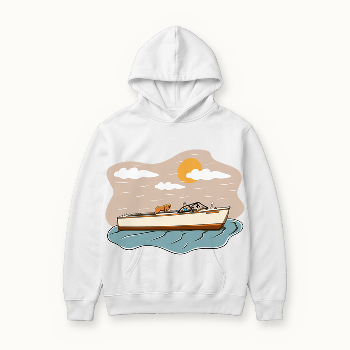 The Gander Hoodie in white