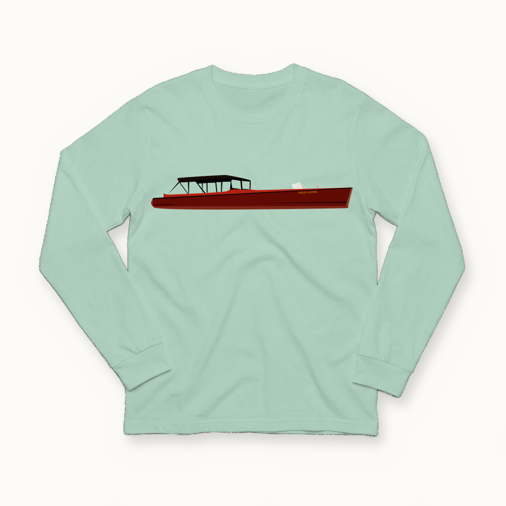 The Wild Goose Long Sleeve in seafoam