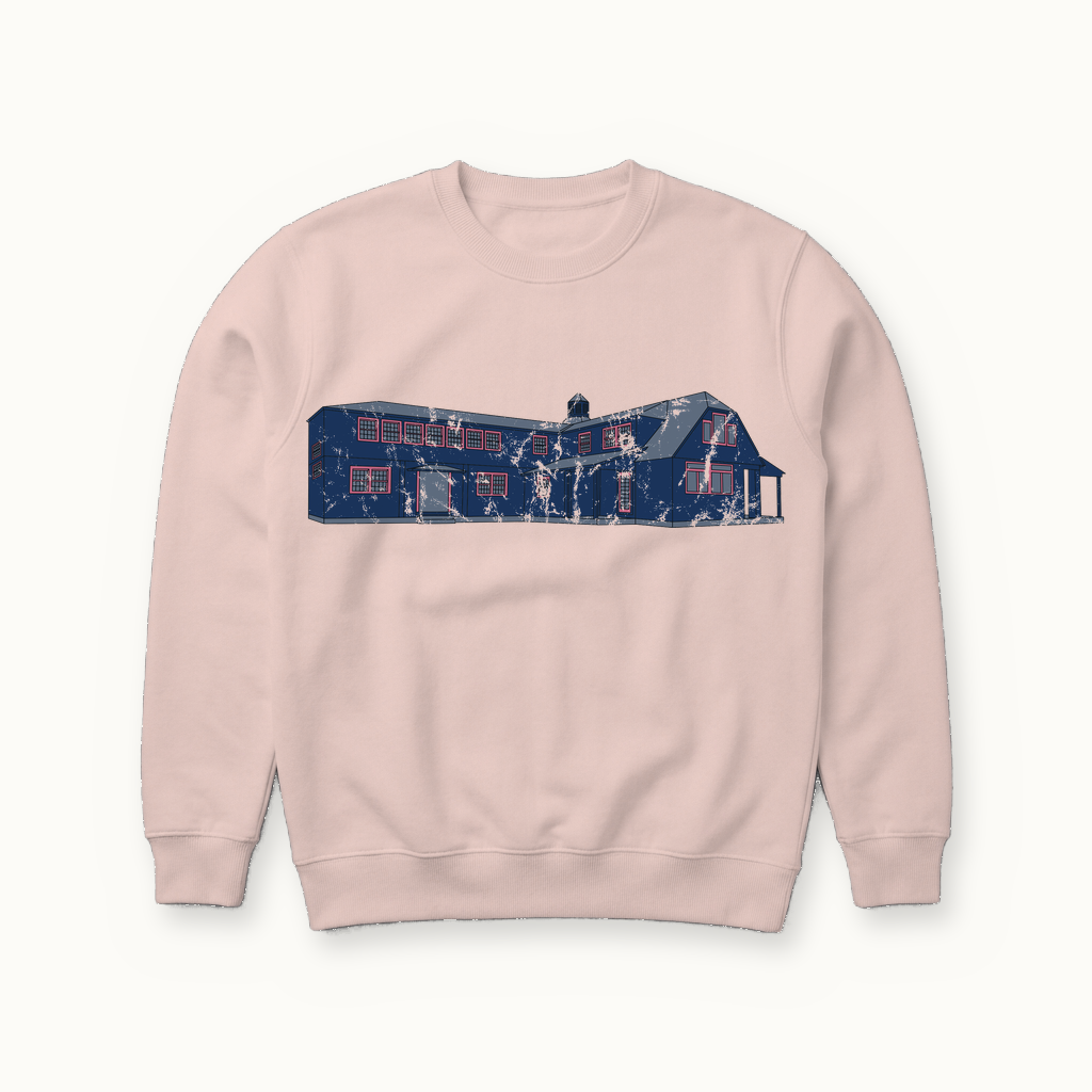 The Squash Court Sweatshirt in shell blush
