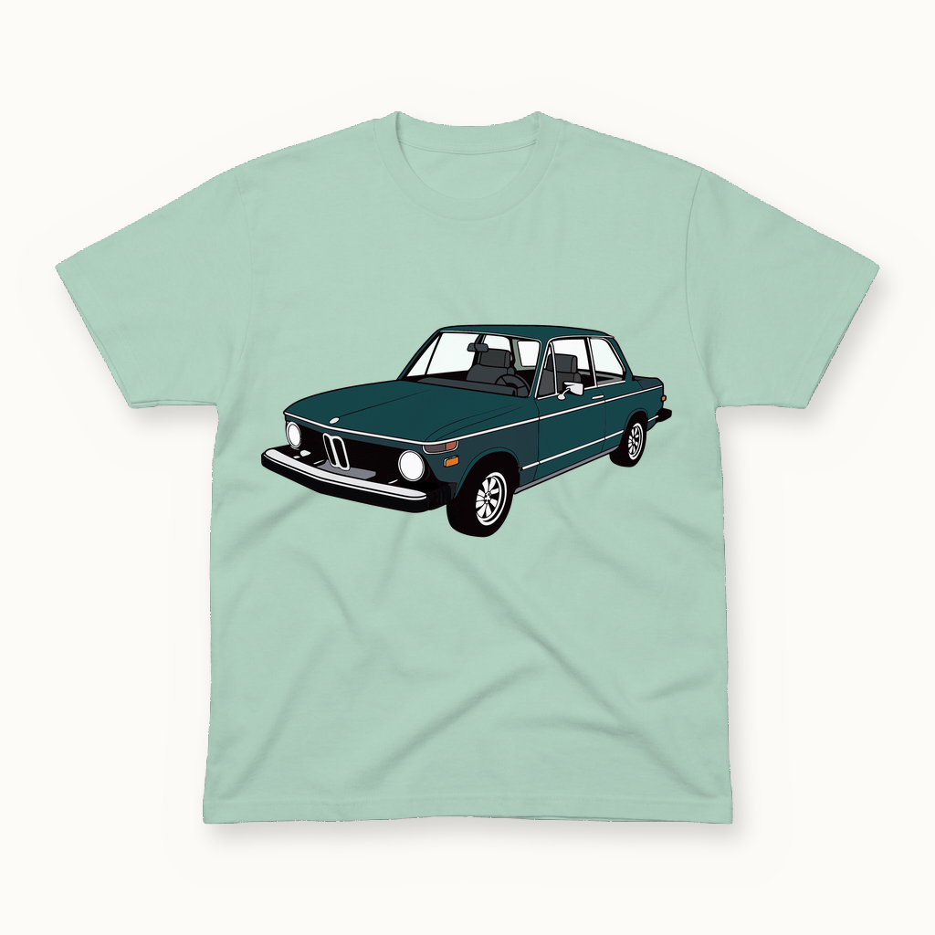 2002 BMW Tee in seafoam