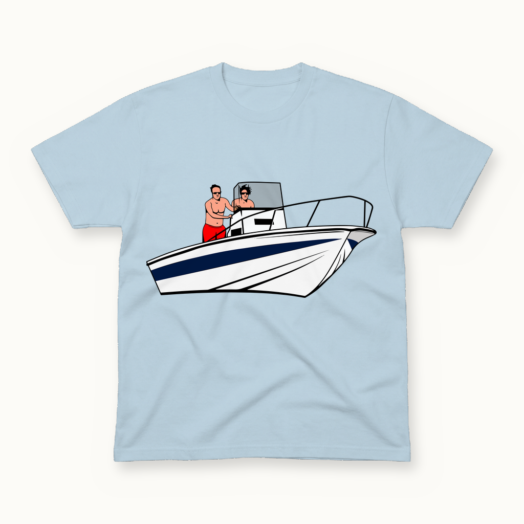 Hydro Sport Tee in powder blue