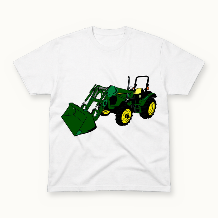 John Deere Tractor Tee in white
