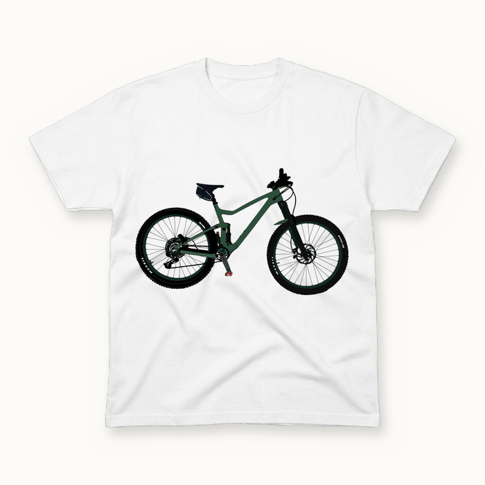 Matties Bike Tee in white