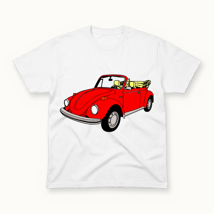 VW Bug Tee in white